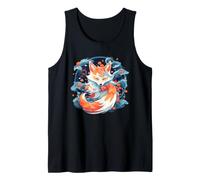 Art Japonais Kitsune Fox Art Mystique Folklore Yokai Culture Débardeur
