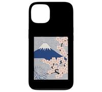 Art Japonais Mount Fuji Sakura Chrysanthème Wave Art Femme Homme Coque pour iPhone 13