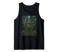 Art Japonais Torii Gate Forest Wood Block Art Débardeur