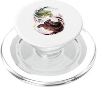 Art Japonais Tortue de Mer Bien et Diable PopSockets PopGrip pour MagSafe