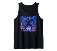 Art kaiju japonais rétro vintage, légendaire rare kaiju Débardeur