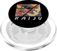 Art kaiju japonais rétro vintage, légendaire rare kaiju PopSockets PopGrip pour MagSafe