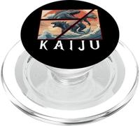 Art kaiju japonais rétro vintage, légendaire rare kaiju PopSockets PopGrip pour MagSafe