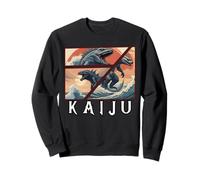Art kaiju japonais rétro vintage, légendaire rare kaiju Sweatshirt
