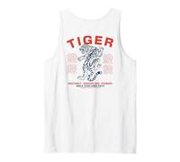 Art Kanji de Discipline du Guerrier du Tigre Japonais Débardeur