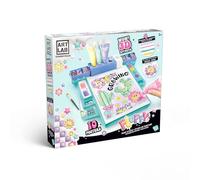 Art Lab Canal Toys Coffret Studio de Peinture Fluffy - Réaliser des Superbes Peintures en 3D - Cadeau Enfant de 5 Ans+ - Jouet Loisir Créatif - 10 Posters - Activité Manuelle Amusante - ART 017