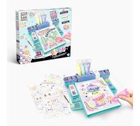 Art Lab Canal Toys Coffret Studio de Peinture Fluffy - Réaliser des Superbes Peintures en 3D - Cadeau Enfant de 5 Ans+ - Jouet Loisir Créatif - 10 Posters - Activité Manuelle Amusante - ART 017