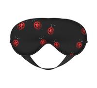 Art Ladybug Tracks Sleep Eye Mas Light Block Night Eye Blinder Voyage Essentiel Cadeaux Femmes Hommes Masque de sommeil