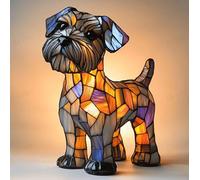 Art Lampe de Table Série Chien Chat Statue Veilleuse Veilleuse LED Maison Bureau Décoration
