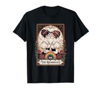 Art lesbien Vintage Tarot Pride de Roommates T-Shirt
