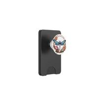 Art Libellule avec Harmonie Florale PopSockets PopWallet pour MagSafe