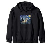 Art Lièvre De Mer Van Gogh Sweat à Capuche