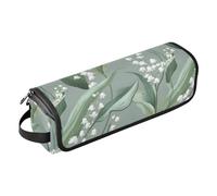 Art Lily Sac de voyage pour outils de coiffure gris clair avec tapis en fer pour fers plats, lisseurs, fers à friser