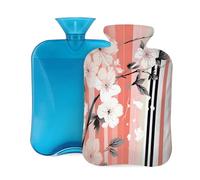 Art Line Sakura Bouillotte avec housse 2 l pour adultes - Pour soulager la douleur