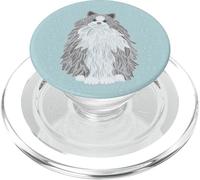 Art Love Passion Ragdoll Kitty PopSockets PopGrip pour MagSafe