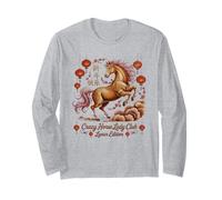 Art Lunaire du Crazy Horse Lady Club Fortune Power pour fêtes de Fin d'année 2026 Manche Longue