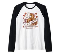 Art Lunaire du Crazy Horse Lady Club Fortune Power pour fêtes de Fin d'année 2026 Manche Raglan