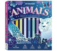 Art Maker Animals Coloring Kit