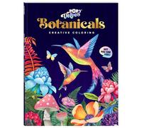 Hinkler – Art Maker Pop Velvet Botanicals – Livre de coloriage