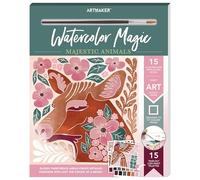 Art Maker Watercolor Magic Majestic Animals
