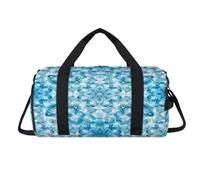 Art Mandalas Sac de sport avec compartiment à chaussures Sac de voyage Sac de gym Organiseur de bagages pour femmes, hommes, enfants, filles, garçons