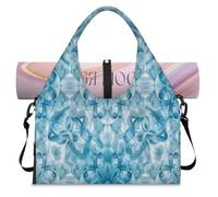 Art Mandalas Sac de sport avec compartiment à chaussures Sac fourre-tout pour la gym, le yoga, les voyages, couleur, L, Sac de voyage