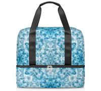 Art Mandalas Sac de sport pour femme et homme Kirls Garçons Filles 21 L Sac fourre-tout séparé pour voyage, gym, yoga, couleur, Big, Organiseur de sac