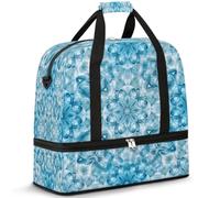 Art Mandalas Sac de voyage pour femme et homme Sac fourre-tout pliable pour le week-end 47 l, couleur, 47 L, Organiseur de sac