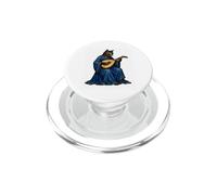 Art Manuscrit médiéval de Chat Jouant au Luth PopSockets PopGrip pour MagSafe