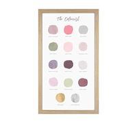 Art Marketing The Colourist - Image murale vitrée encadrée (71 cm x 41 cm)