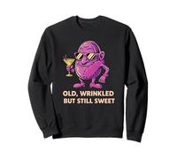 Art Mascotte drôle ridé Raisin Encore Doux Sweatshirt