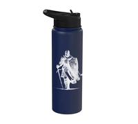 Art médiéval rétro chevalier Stainless Steel Insulated Water Bottle