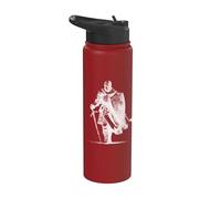 Art médiéval rétro chevalier Stainless Steel Insulated Water Bottle