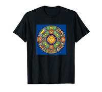 Art méditerranéen sicilien inspiré de Caltagirone Soleil Citron T-Shirt