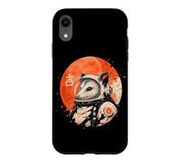 Art Minimaliste Japonais des années 70 rétro Possum Espace Opossum Coque pour iPhone XR