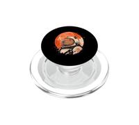 Art Minimaliste Japonais des années 70 Rétro Space Capybara Lover PopSockets PopGrip pour MagSafe