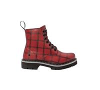 ART Mixte 1166 Bleu Marine Botte Tendance, Rouge/Tartan, 43 EU