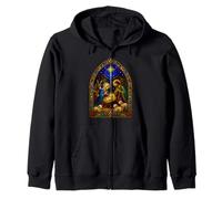 Art mosaïque de la cathédrale de Bethléem en Forme d'étoile de la Nativité Sweat à Capuche