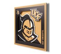Art mural 3D avec logo des Central Florida Knights de la NCAA YouTheFan - 12x12