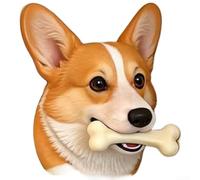 Art mural 3D Illusion d'optique 30 x 30 cm PE autocollant mural d'angle impossible, crée profondeur visuelle et perspective, léger et sans danger pour le mur, pour salon ou bureau (H)