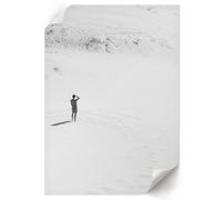 Art Mural 59,4x84 cm| Format A1 | L'homme sur le sable