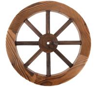 Art Mural de Roue de Chariot en Bois Vintage Installation Facile et Artisanat Délicat pour Décoration Intérieure et Cadeau de Pendaison de Crémaillère Plusieurs styles