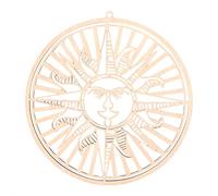 Art Mural en Bois Dieu Soleil, 30CM Géométrie Sacrée du Métatron, Plaque Grille en Cristal, Sculptures Murales Bois, Décoration Murale Moderne pour Maison Chambre Salle séjour