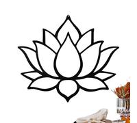 Art mural en métal - Figurine décorative de sculpture de | Rose, décoration de pendentif, vous pouvez ajouter une touche d'élégance à n'importe quelle pièce. C'est une belle décoration pour les