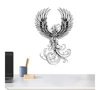 Art mural gothique Silhouette Art, décoration d'Halloween | Décoration esthétique en métal noir pour décoration d'intérieur, chambre, salon, cuisine, porche, balcon, jardin, hôtel