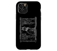Art Mural hiéroglyphique de la déesse du Chat Bastet de Coque pour iPhone 11 Pro