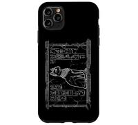 Art Mural hiéroglyphique de la déesse du Chat Bastet de Coque pour iPhone 11 Pro Max