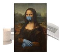 Art mural pour femmes - Art mural drôle de salle de bain - Décoration féminine tendance et humoristique | Couverture Nose Design Rétro | Poster de peinture à l'huile féminine pour chambre à coucher