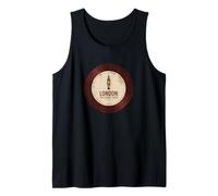 Art Musical en Vinyle The Classic Track de Londres Débardeur