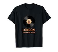 Art Musical en Vinyle The Classic Track de Londres T-Shirt